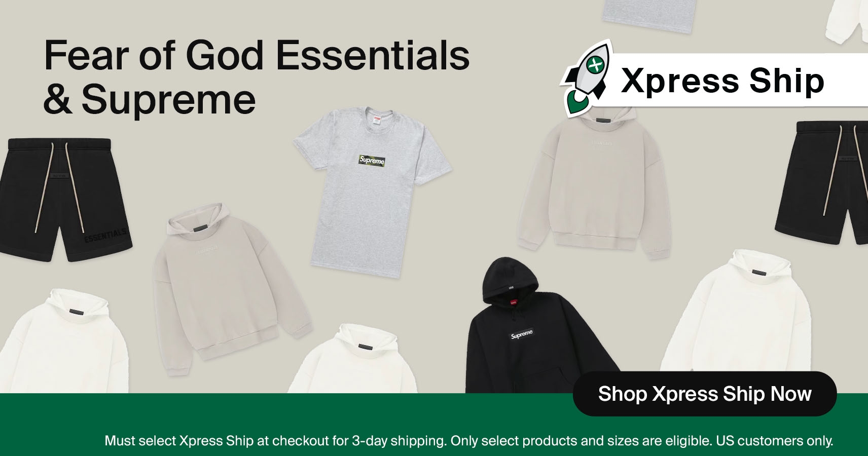 Shop All Clothing, Supreme, Fear of God & More